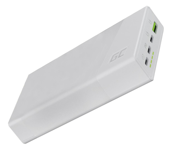 Green Cell OUTLET - PowerPlay 20S 20000mAh Biały (22.5W, 3x USB-C) - 1577049 - zdjęcie